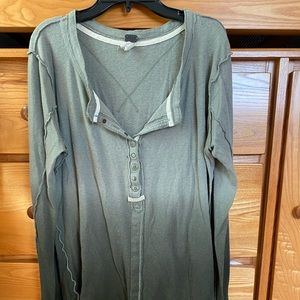 Green ombré thermal